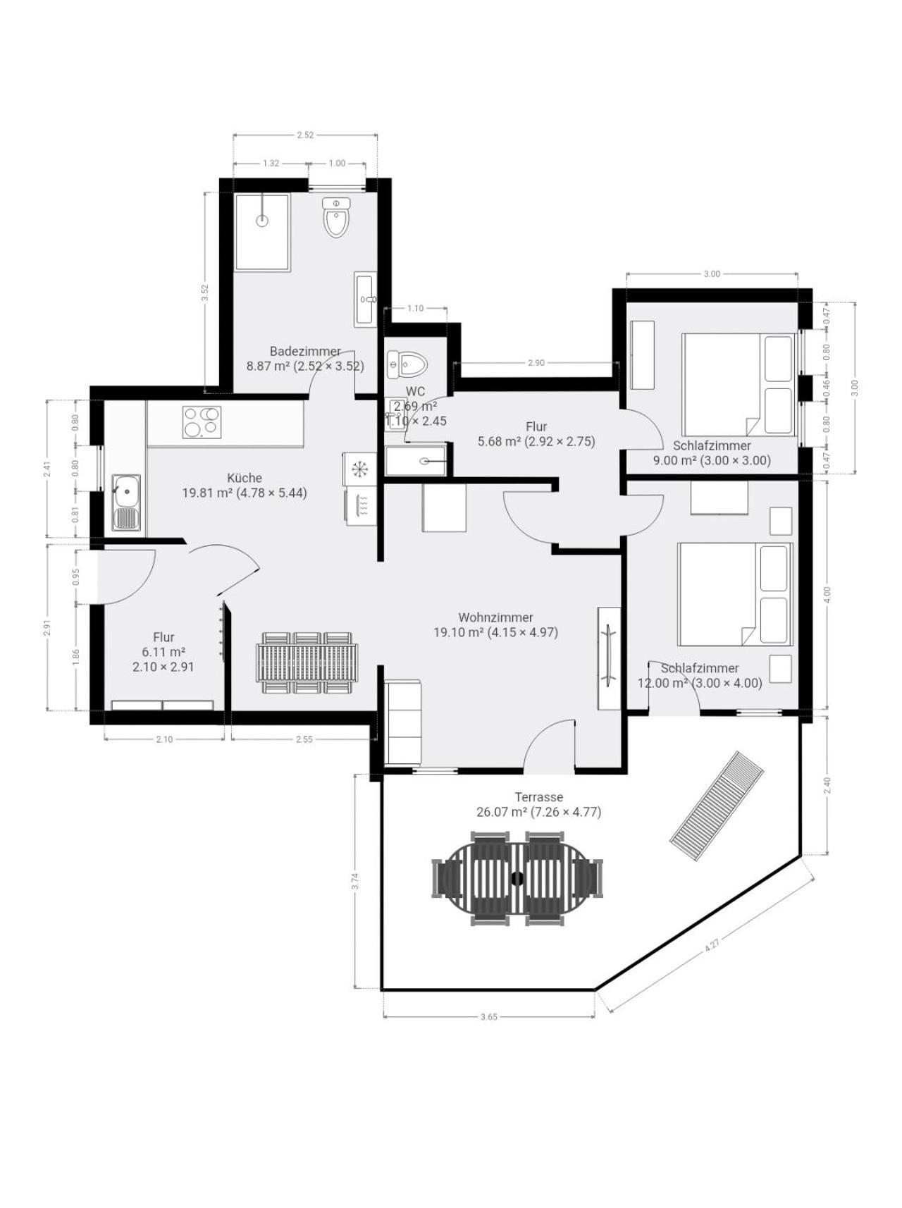 Casa Schneck Apartment Longkamp Bagian luar foto
